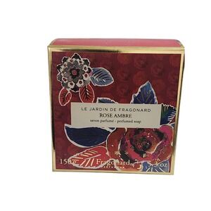 Fragonard Rose Ambre Perfumed Soap 150g Le Jardin de Fragonard Made France NEW